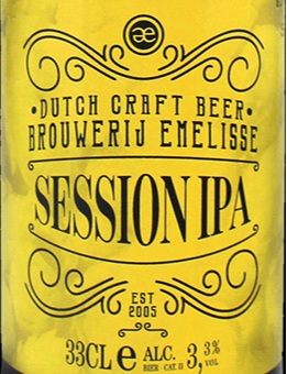 Emelisse Session IPA logo Emelisse Session IPA logo